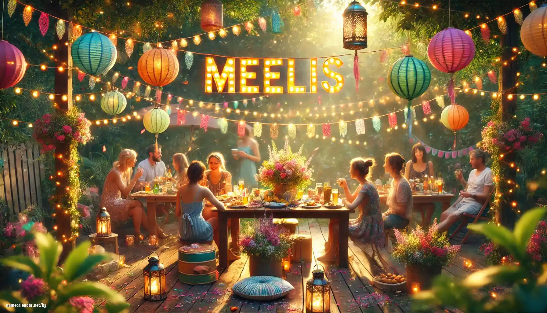 Празнуване на имен ден и име - Meelis