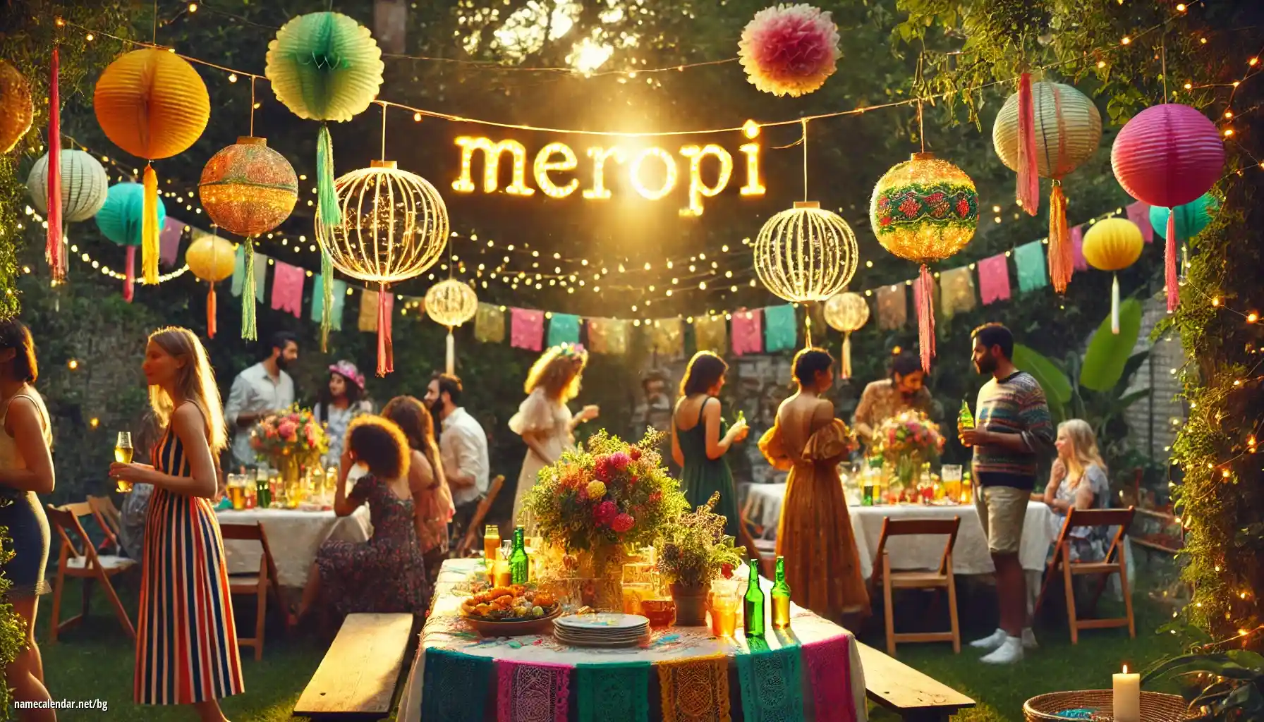 Празнуване на имен ден и име - Meropi