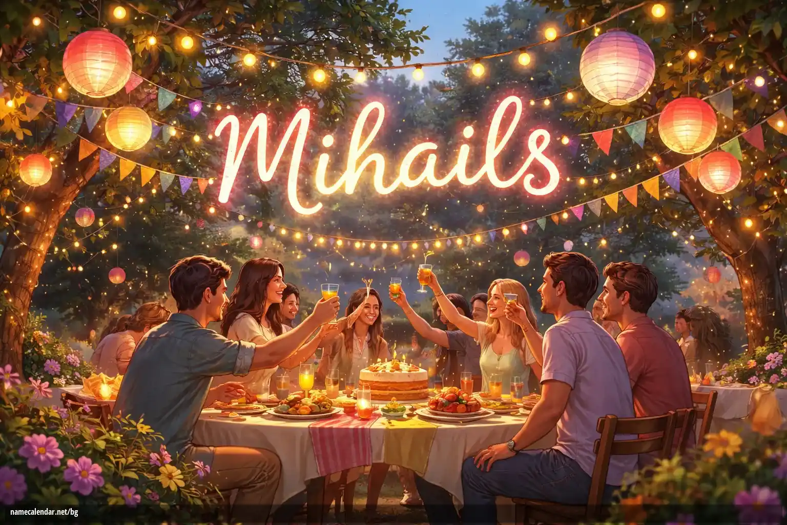 Празнуване на имен ден и име - Mihails