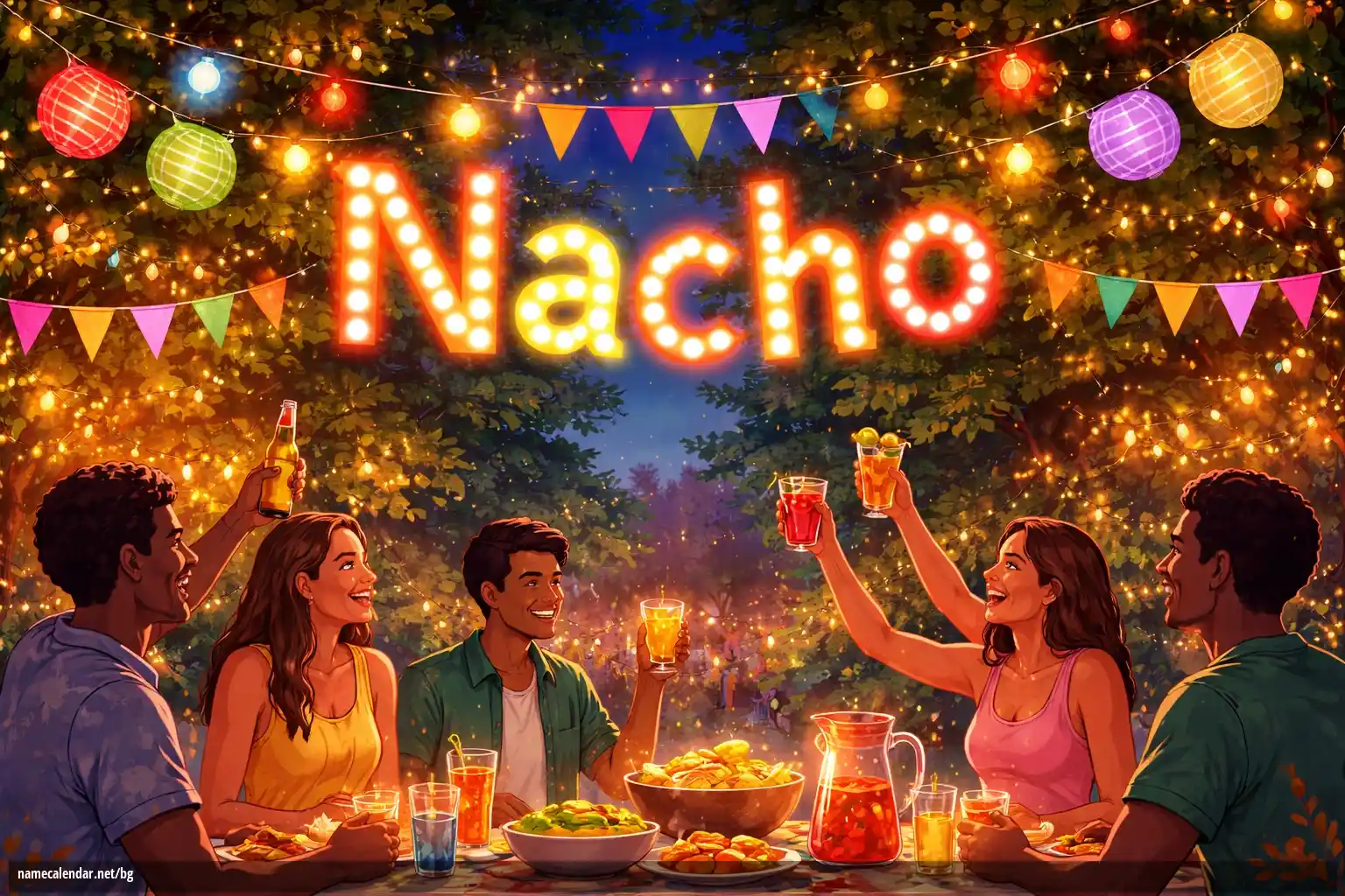 Празнуване на имен ден и име - Nacho