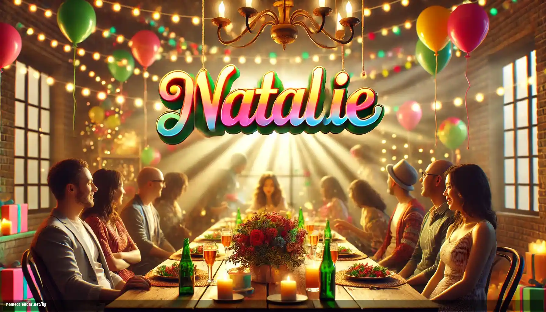 Празнуване на имен ден и име - Natalie