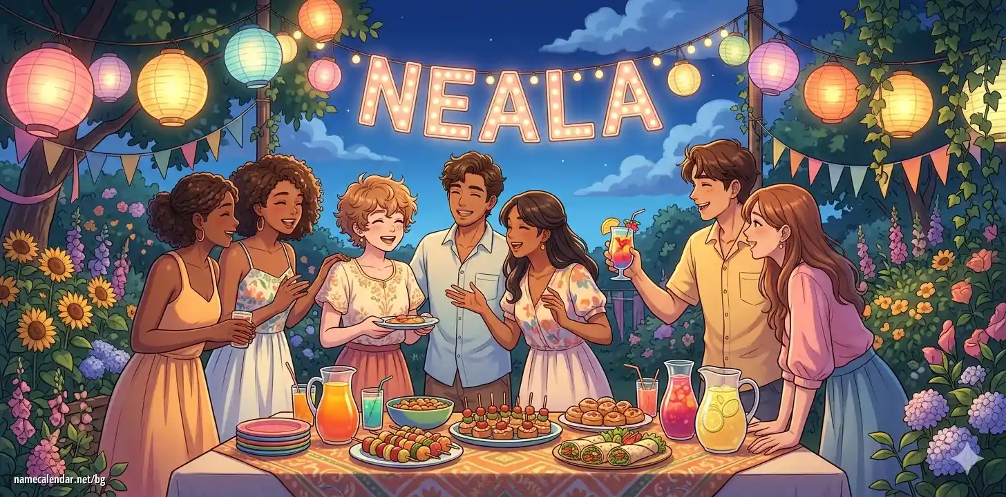 Празнуване на имен ден и име - Neala
