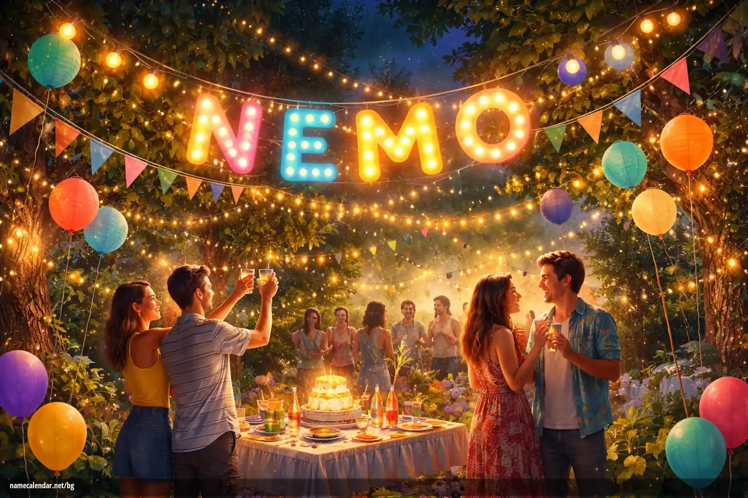Празнуване на имен ден и име - Nemo