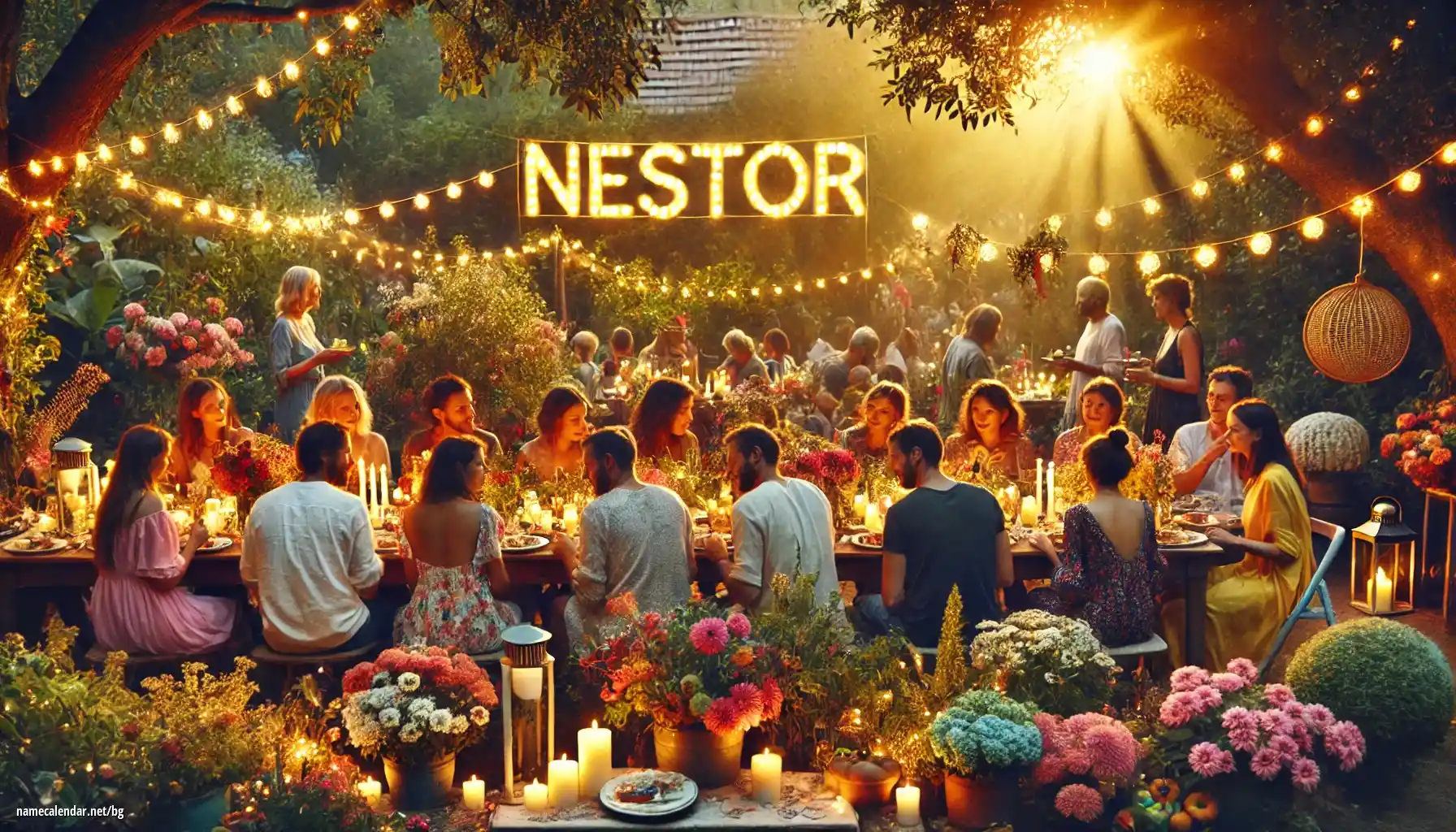 Празнуване на имен ден и име - Nestor