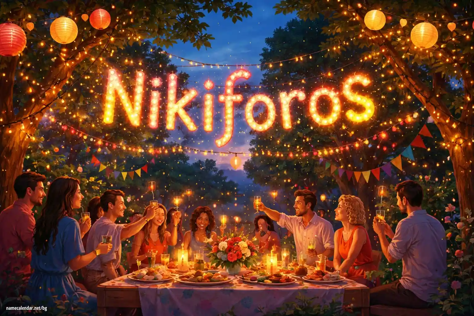 Празнуване на имен ден и име - Nikiforos