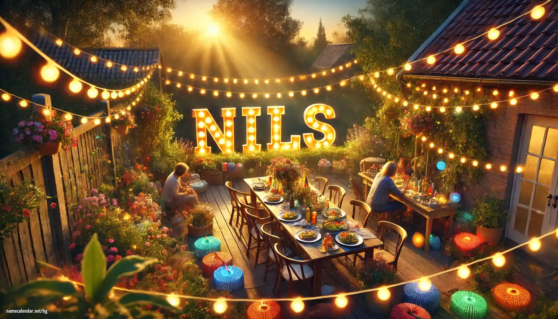 Празнуване на имен ден и име - Nils