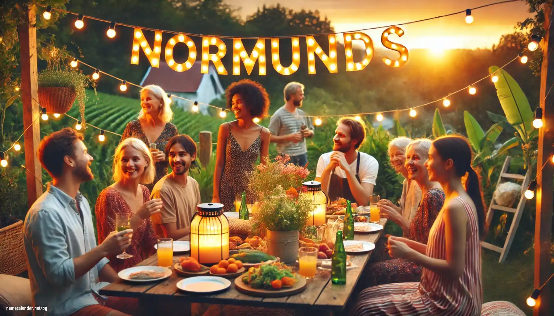 Празнуване на имен ден и име - Normunds