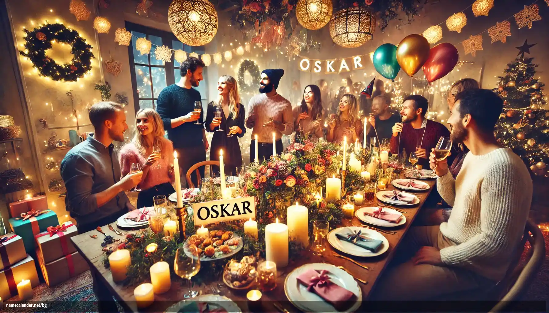 Празнуване на имен ден и име - Oskar