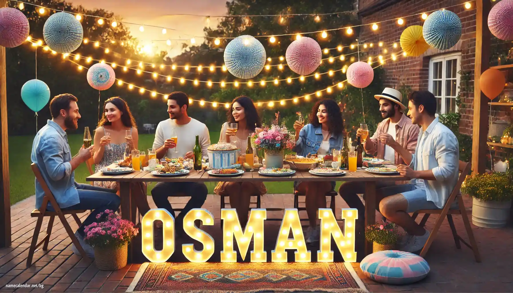 Празнуване на имен ден и име - Osman