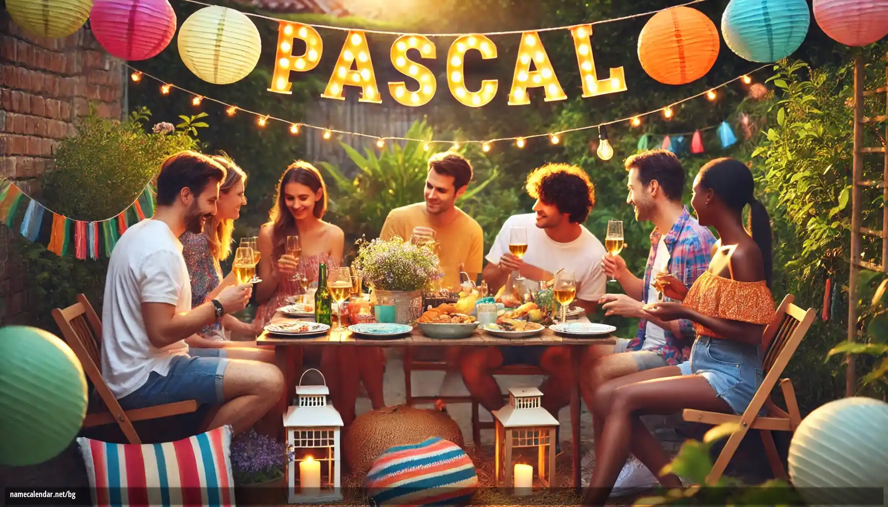 Празнуване на имен ден и име - Pascal