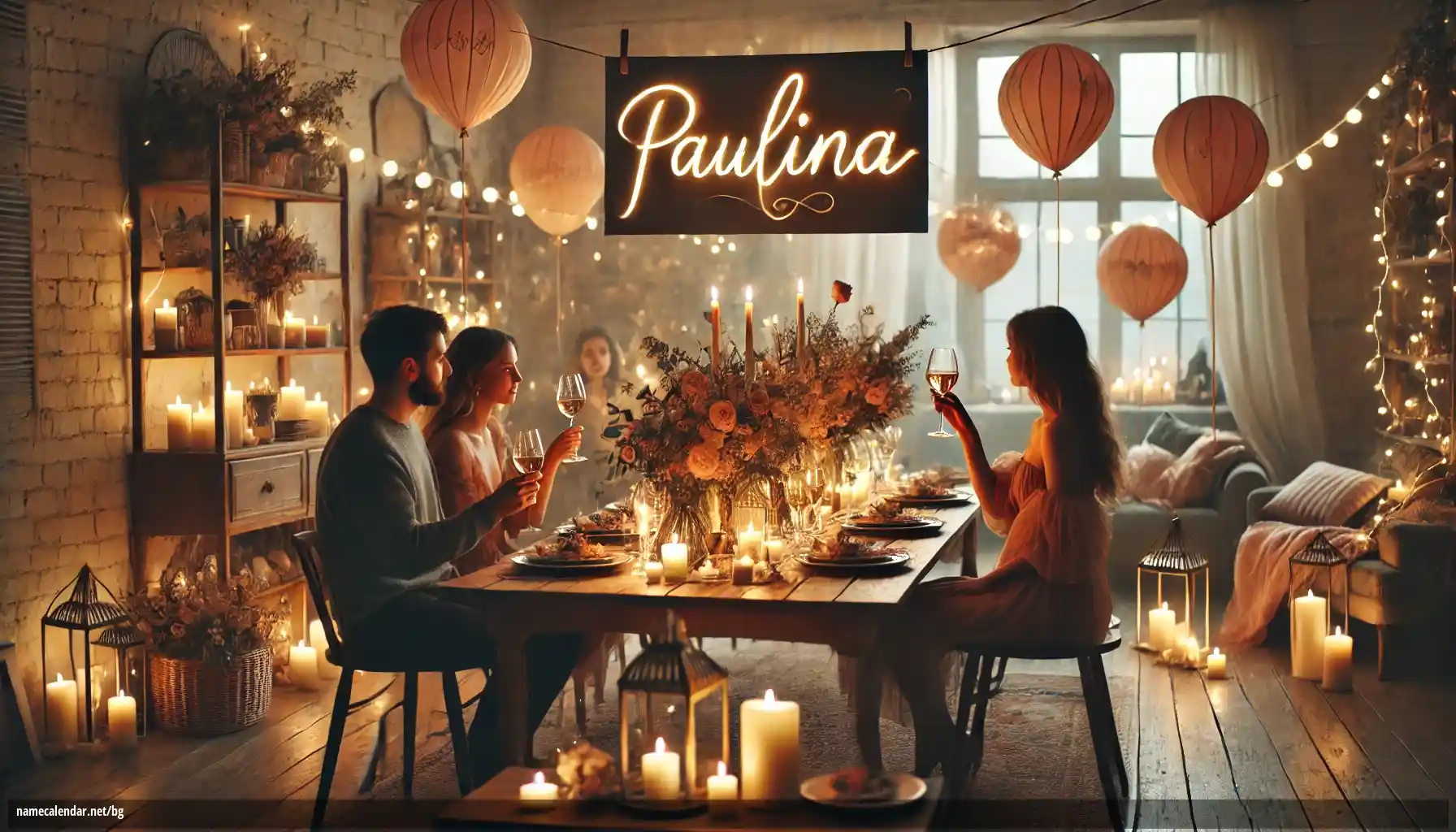 Празнуване на имен ден и име - Paulina