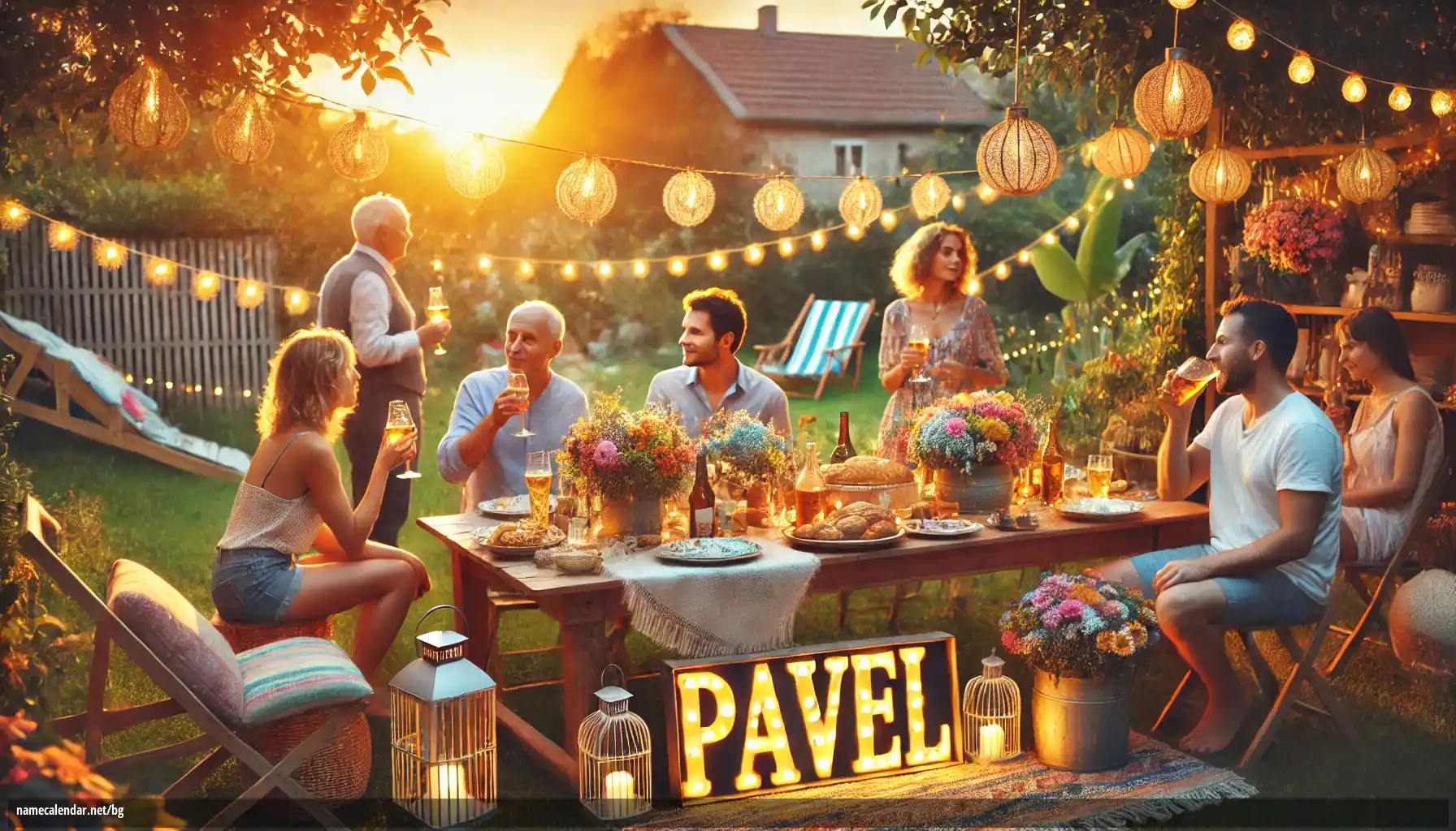 Празнуване на имен ден и име - Pavel