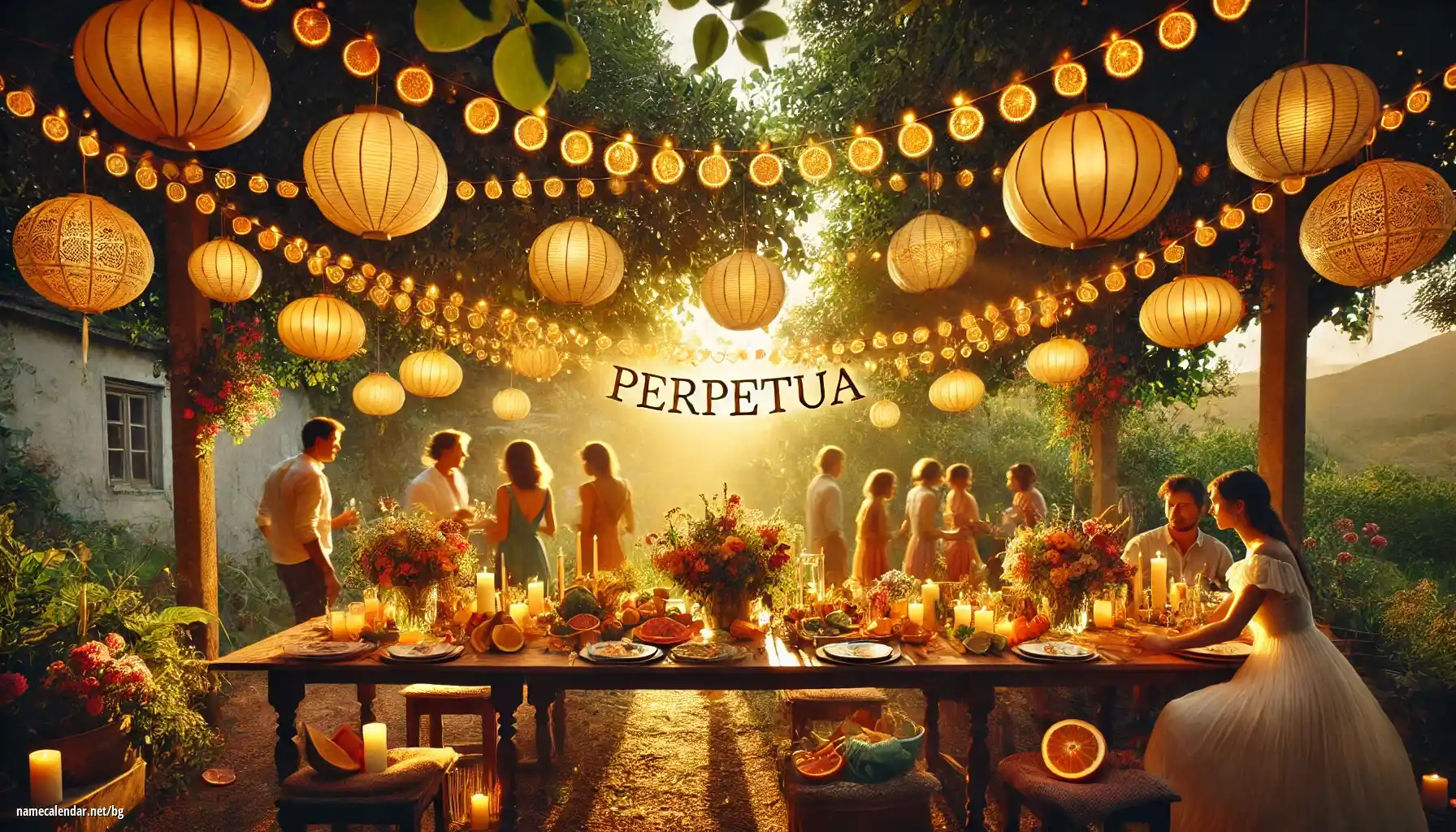 Празнуване на имен ден и име - Perpetua