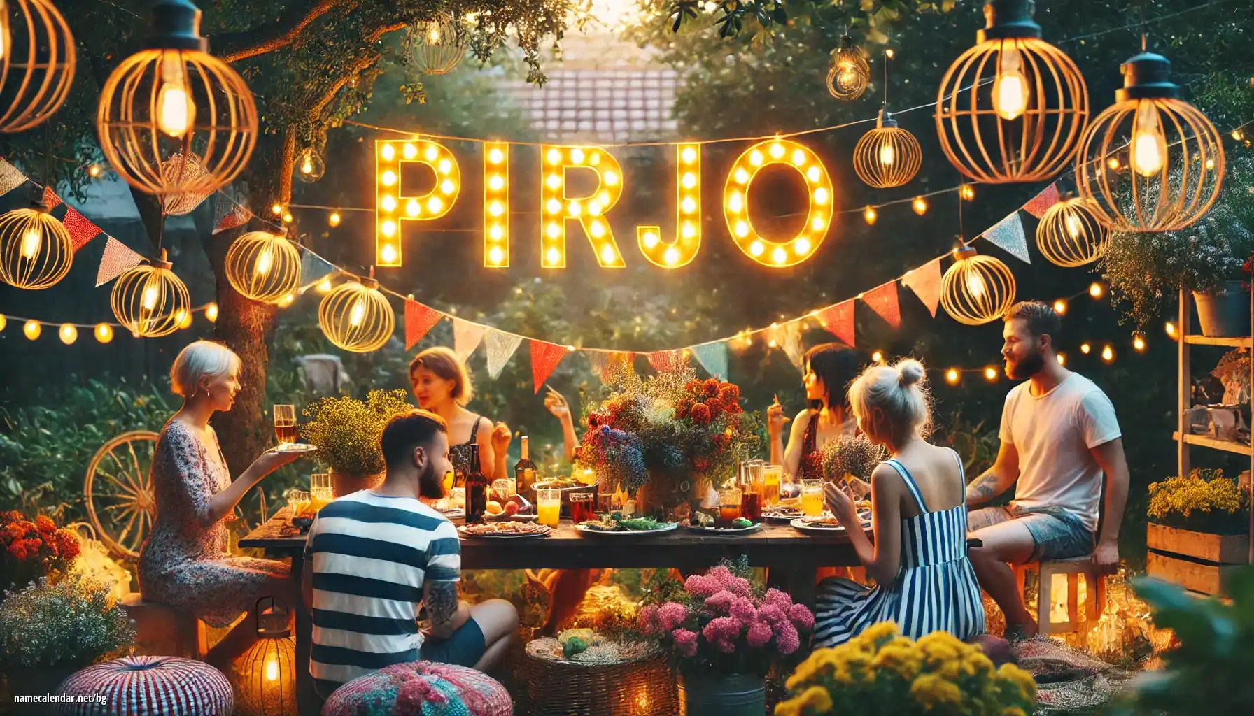 Празнуване на имен ден и име - Pirjo