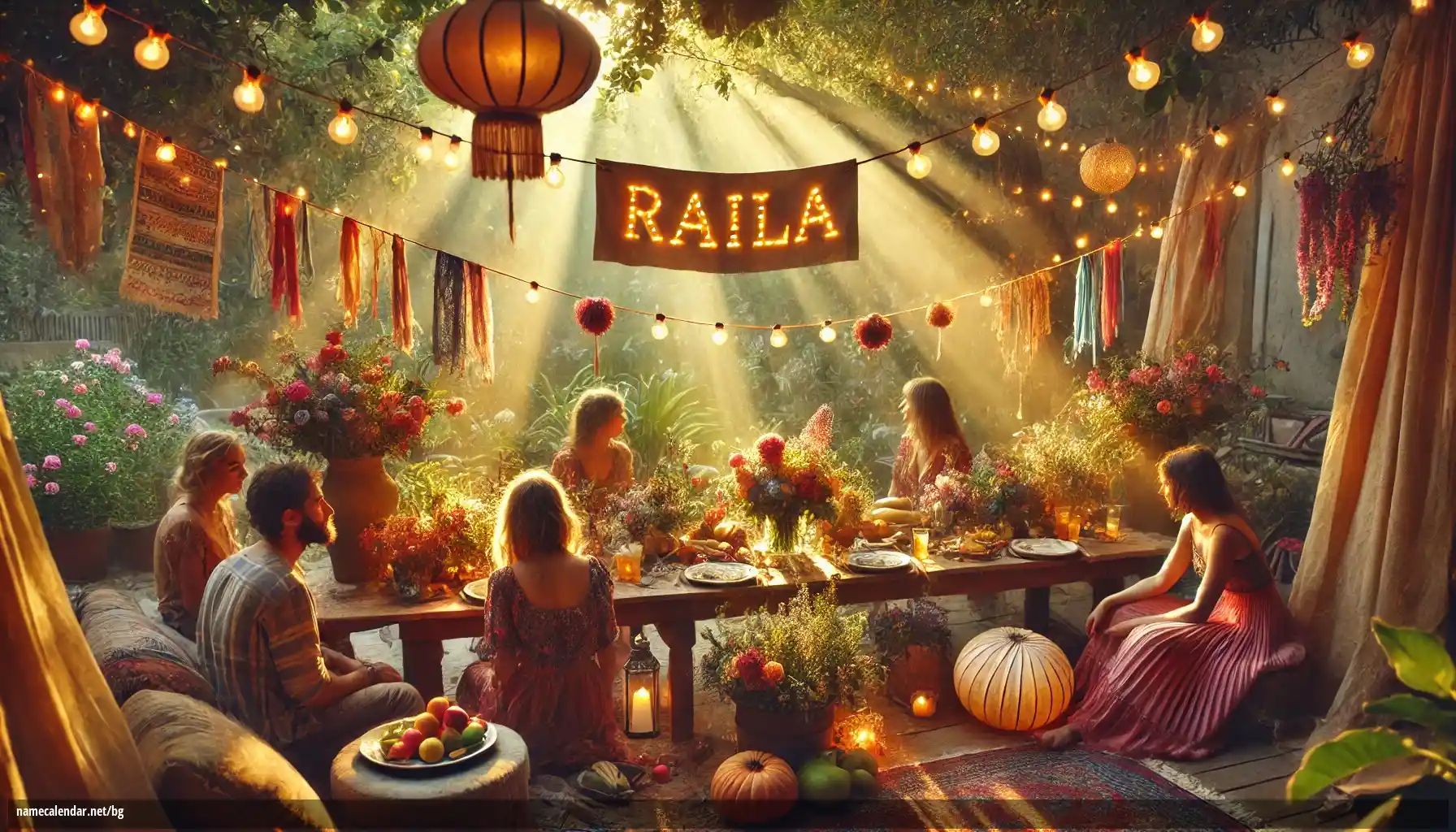 Празнуване на имен ден и име - Raila