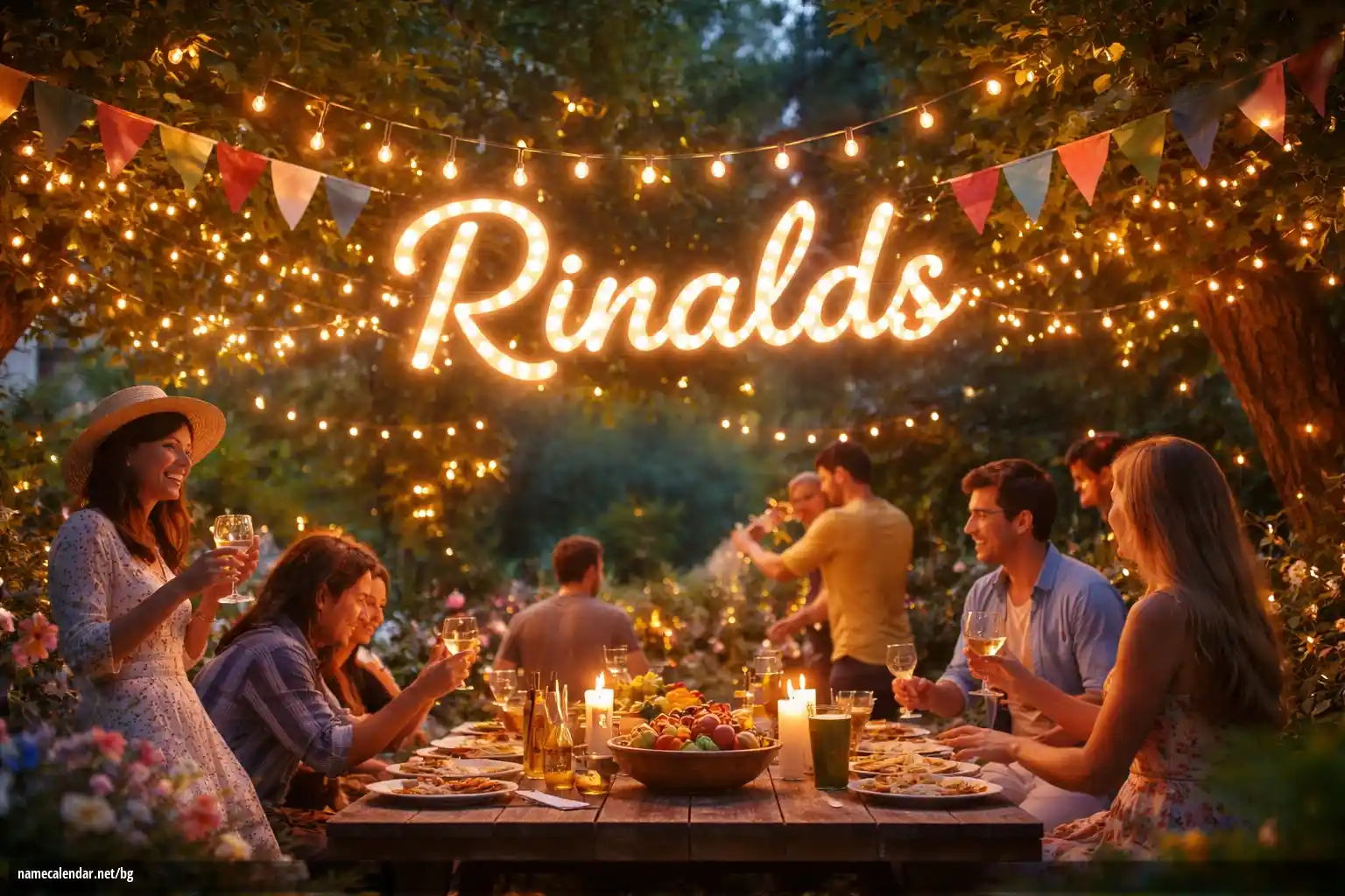 Празнуване на имен ден и име - Rinalds