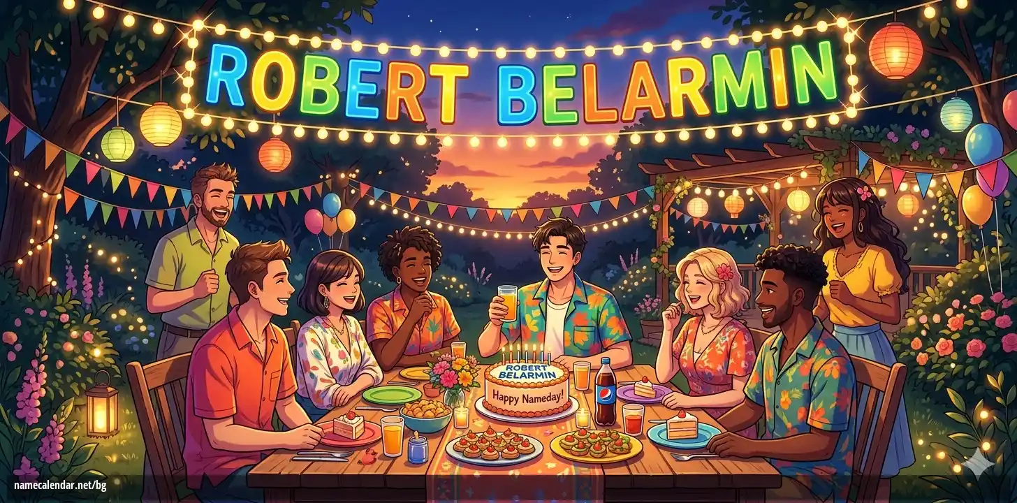 Празнуване на имен ден и име - Robert Belarmin