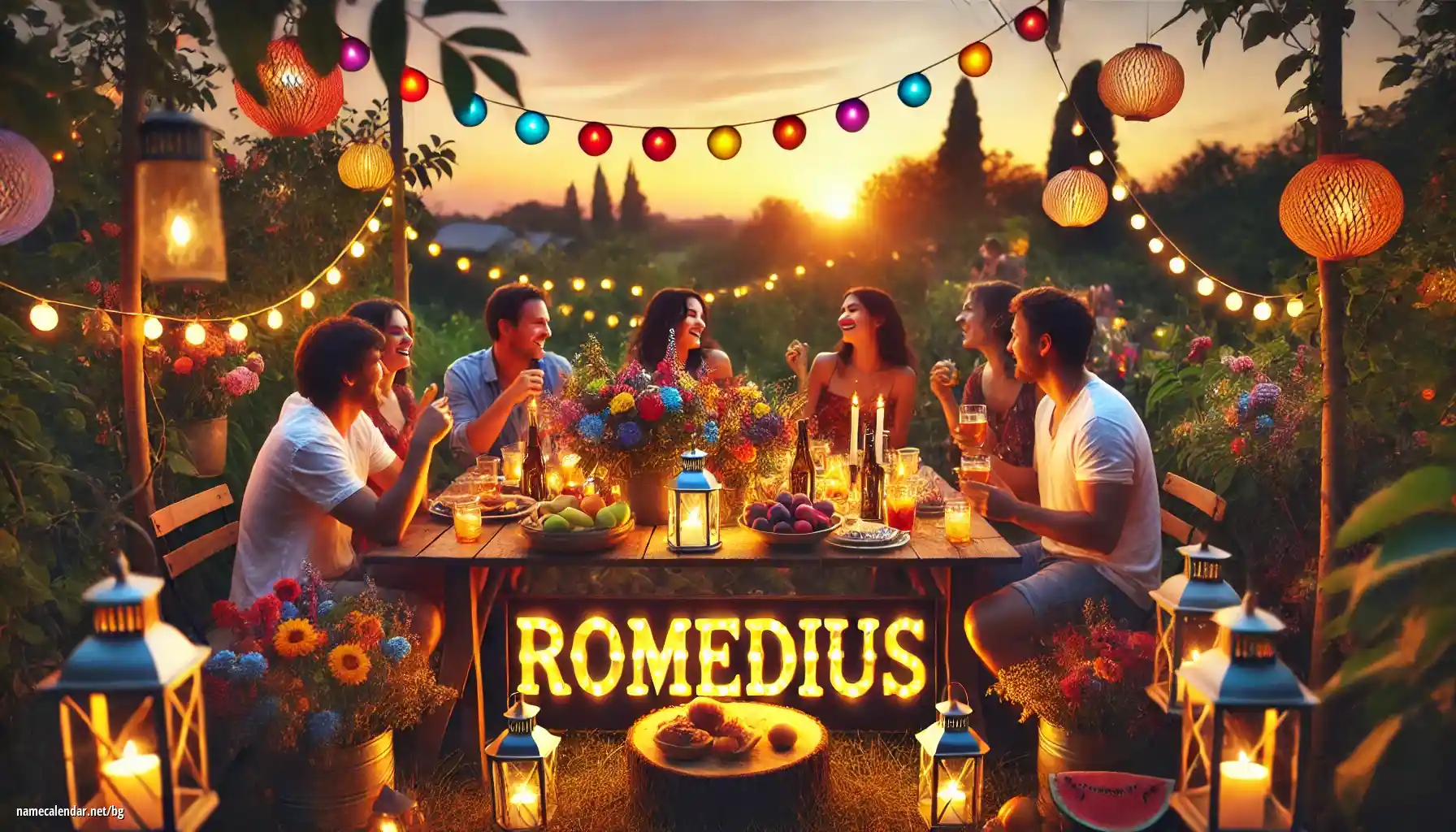 Празнуване на имен ден и име - Romedius