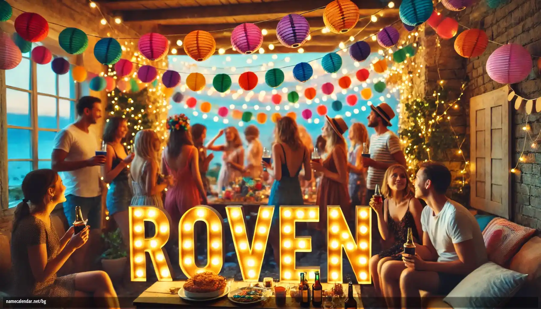 Празнуване на имен ден и име - Roven