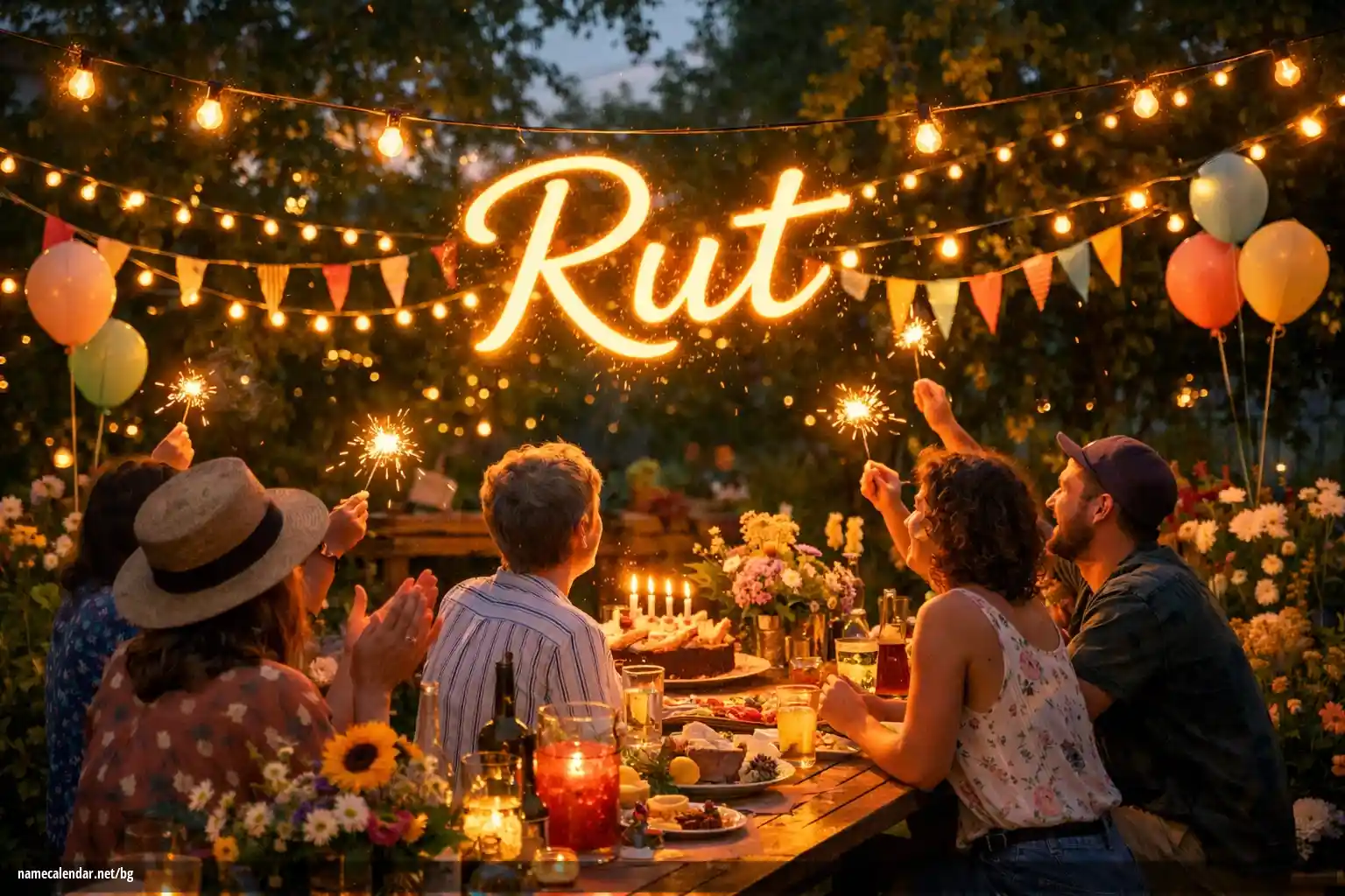 Празнуване на имен ден и име - Rut