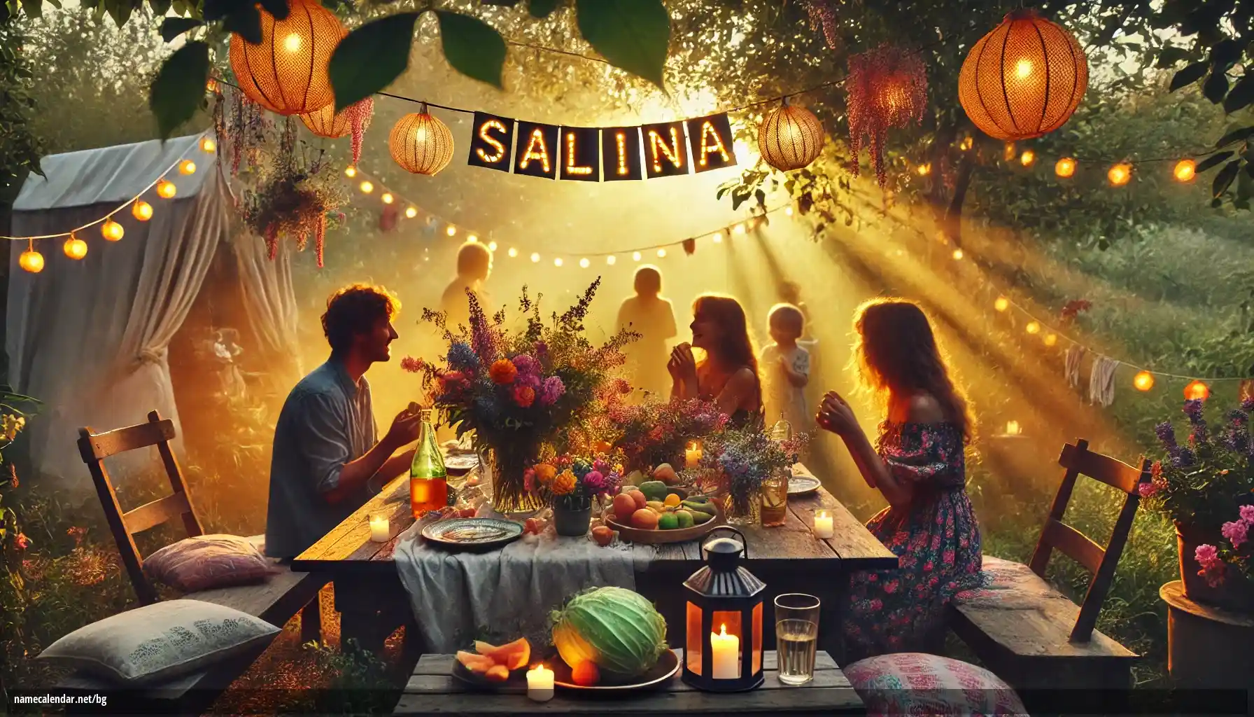 Празнуване на имен ден и име - Salina