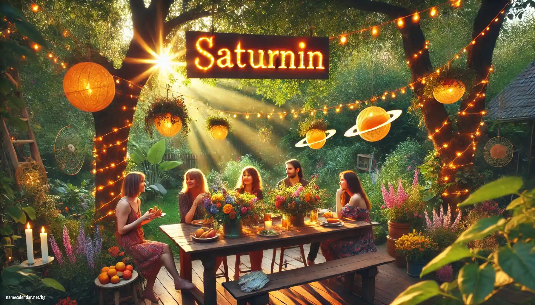 Празнуване на имен ден и име - Saturnin