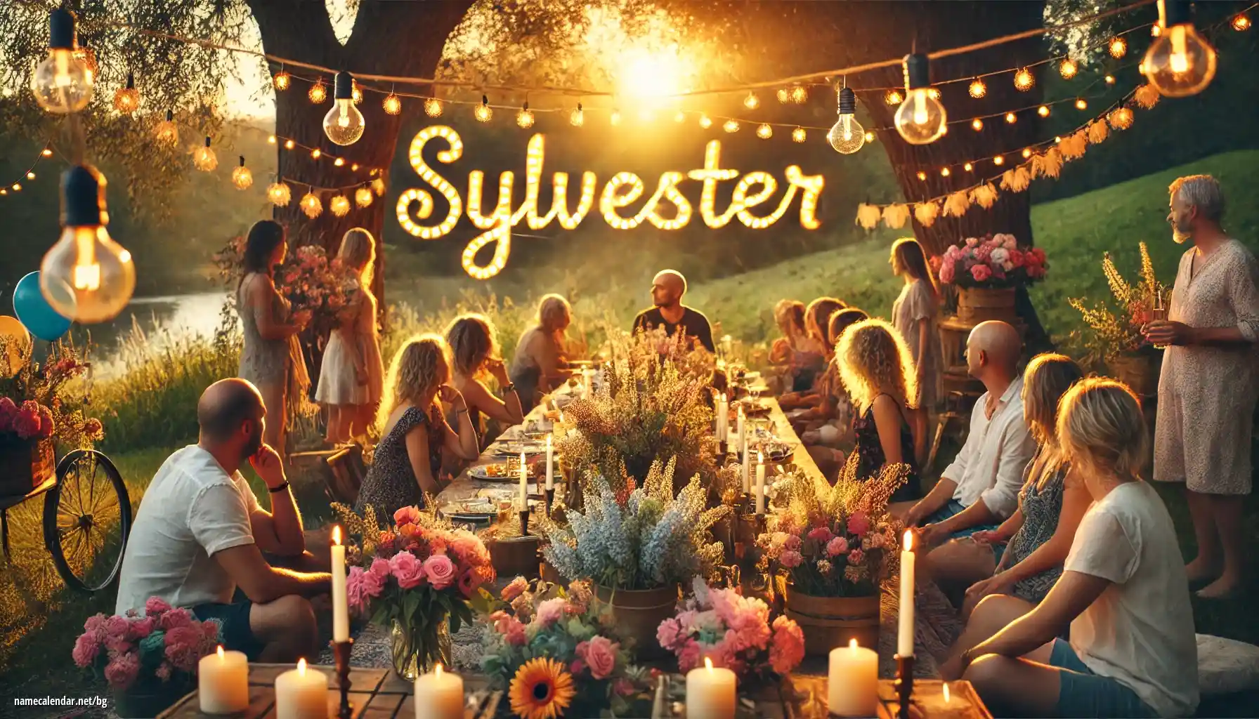 Празнуване на имен ден и име - Sylvester