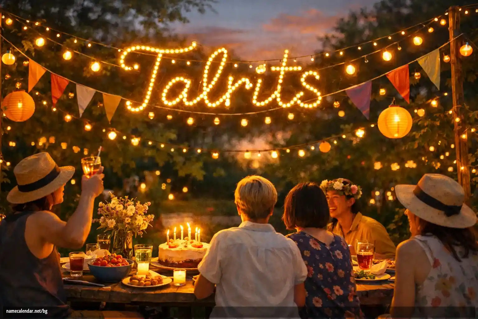 Празнуване на имен ден и име - Talrits