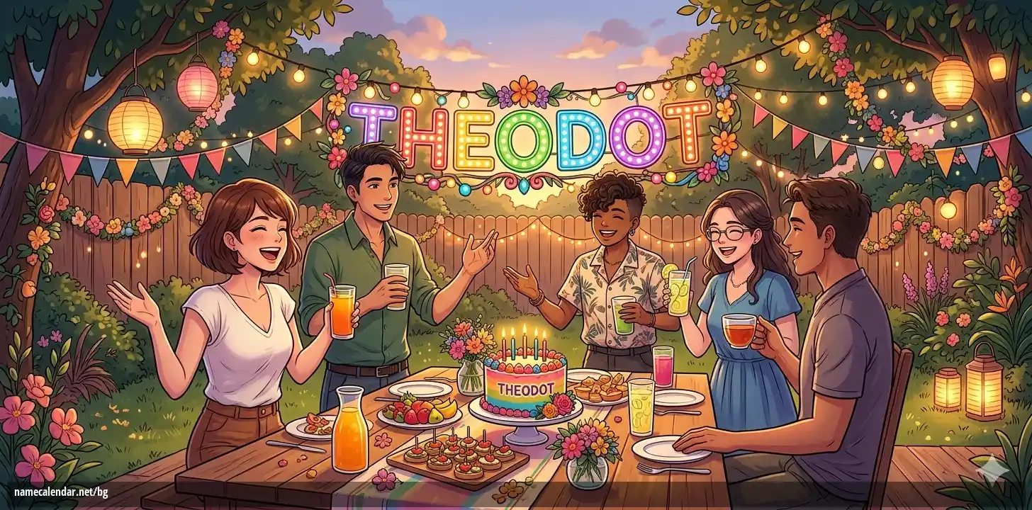 Празнуване на имен ден и име - Theodot