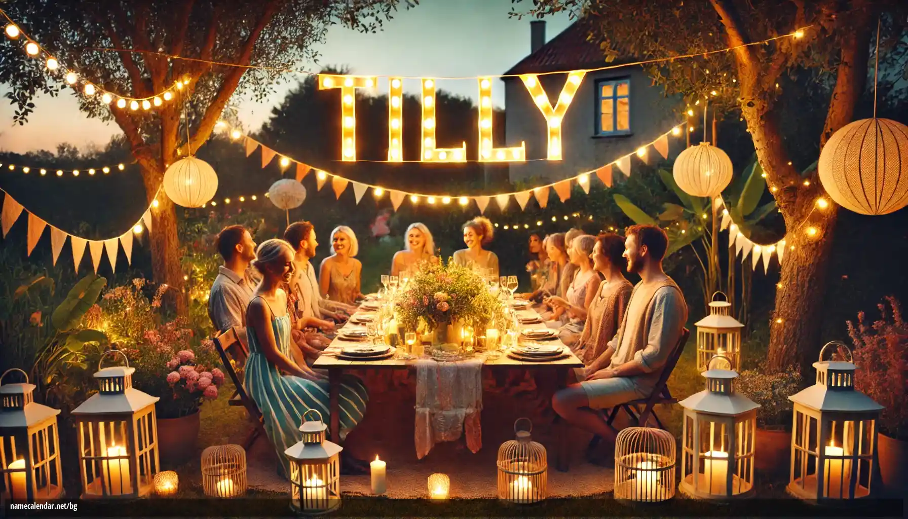 Празнуване на имен ден и име - Tilly