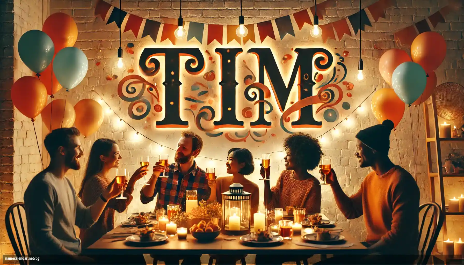 Празнуване на имен ден и име - Tim