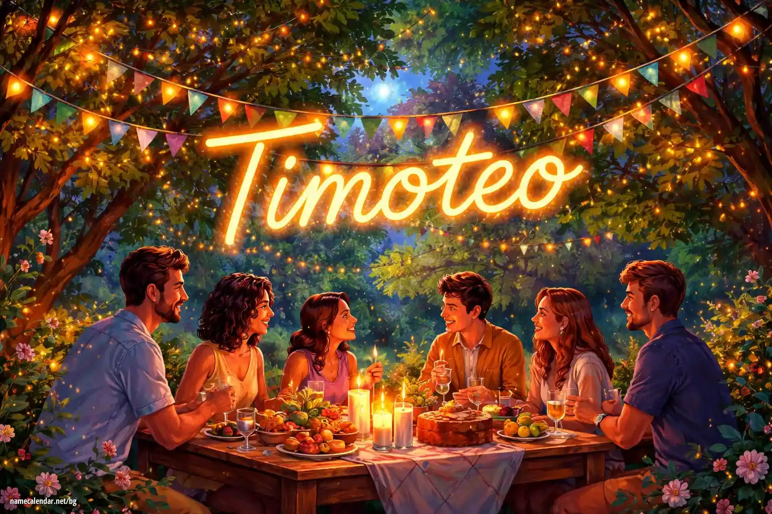 Празнуване на имен ден и име - Timoteo