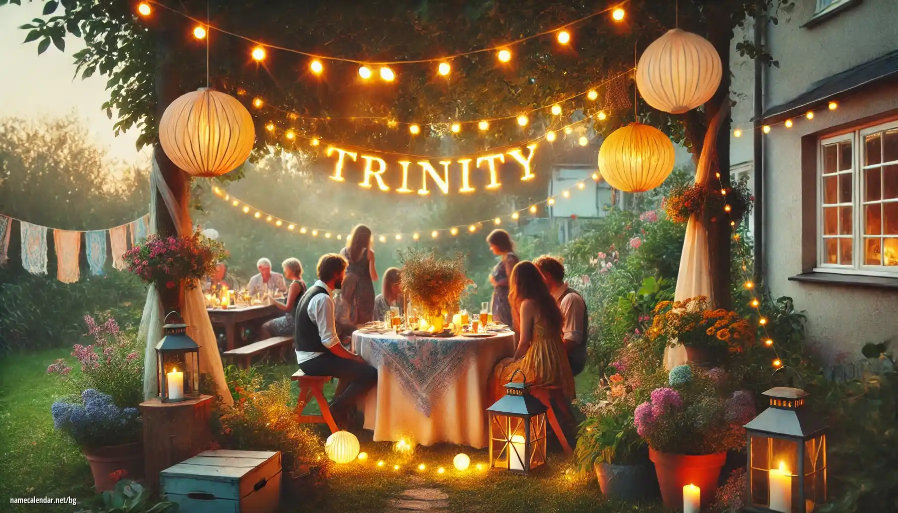 Празнуване на имен ден и име - Trinity