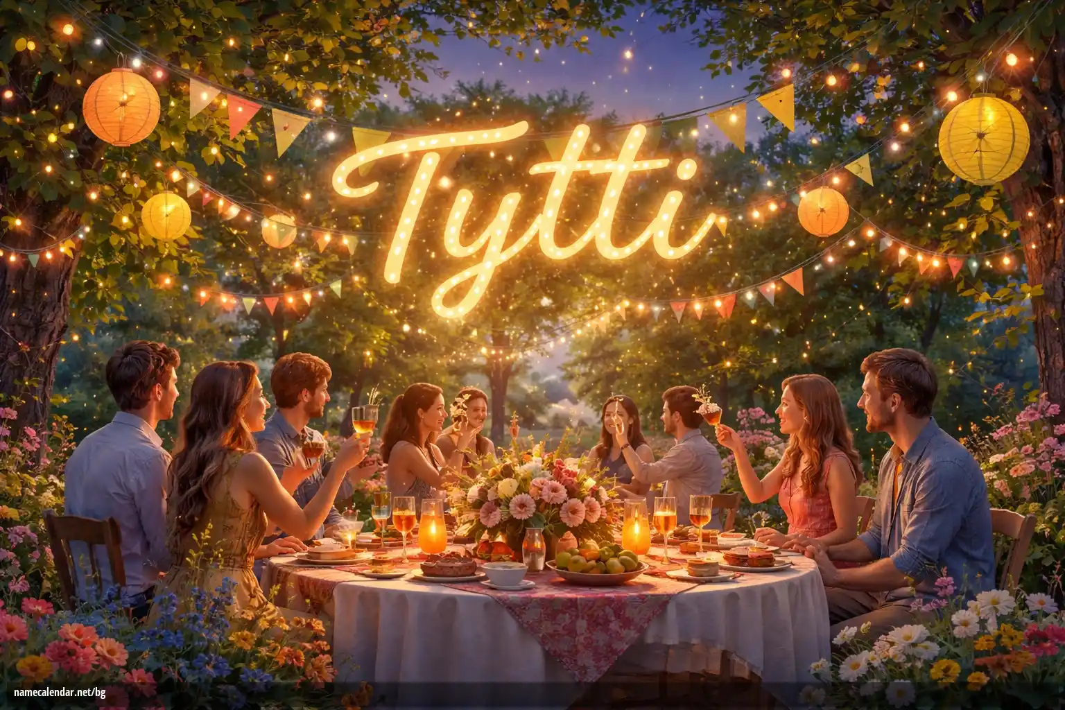 Празнуване на имен ден и име - Tytti