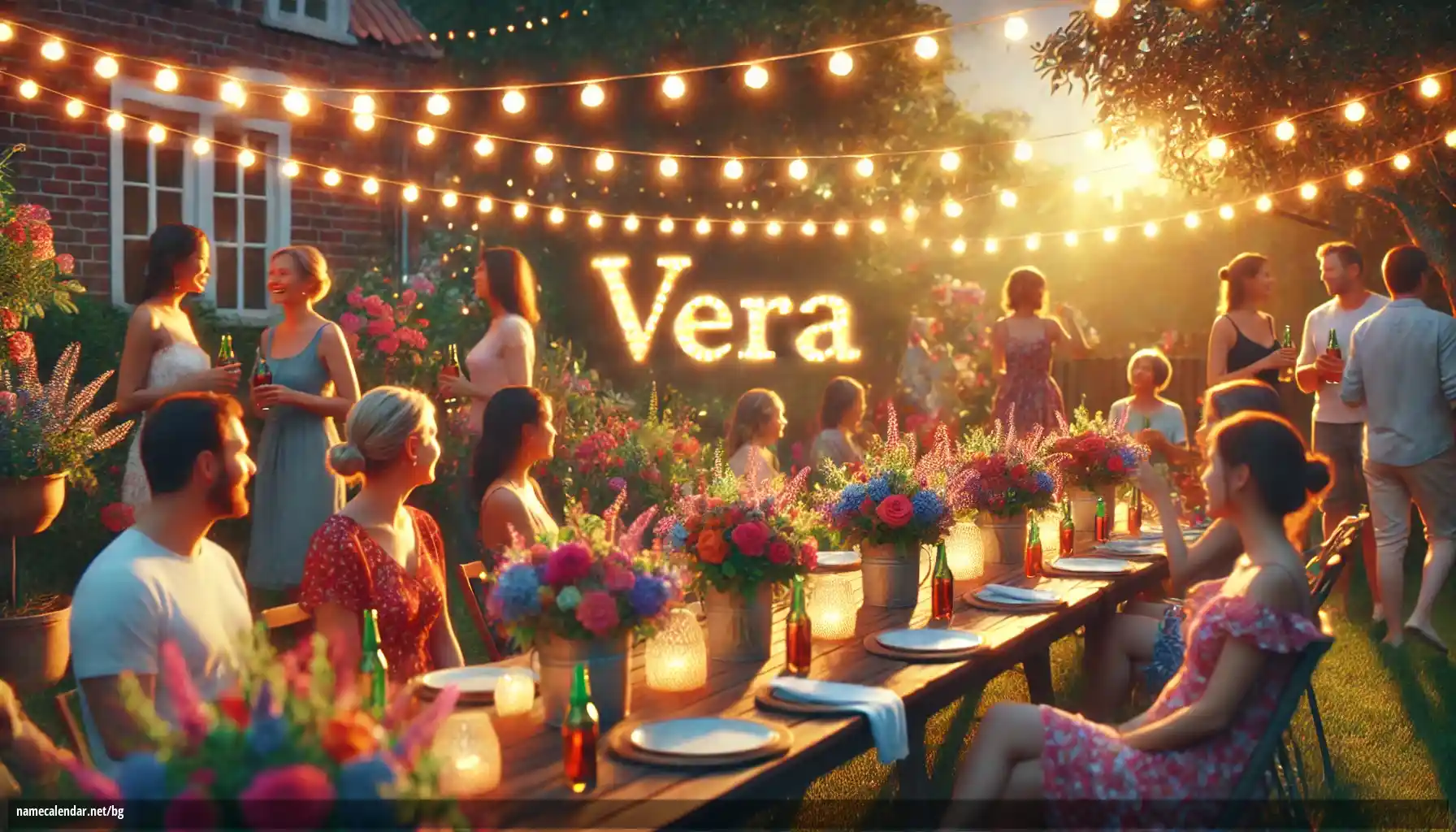 Празнуване на имен ден и име - Véra