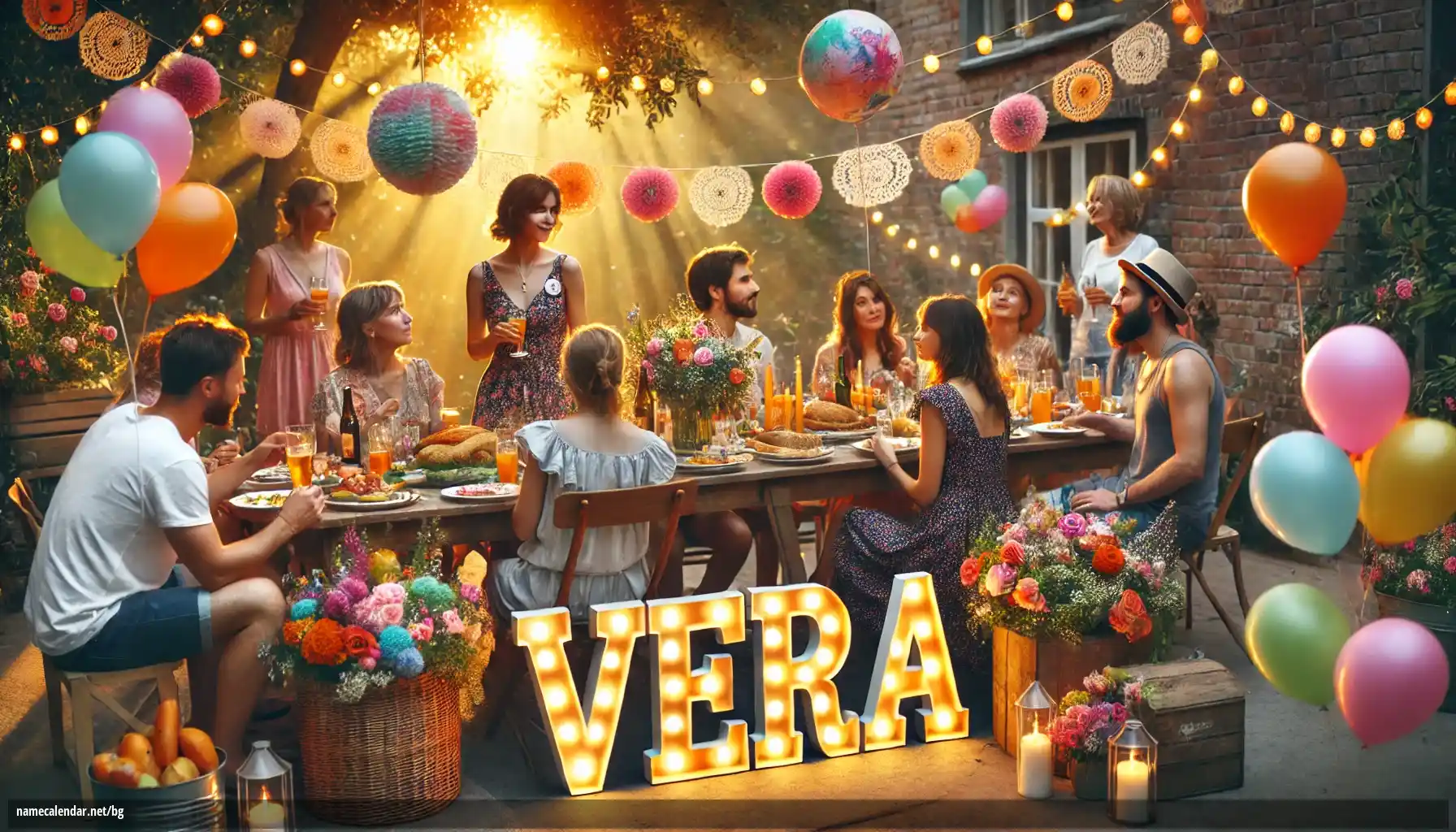 Празнуване на имен ден и име - Věra