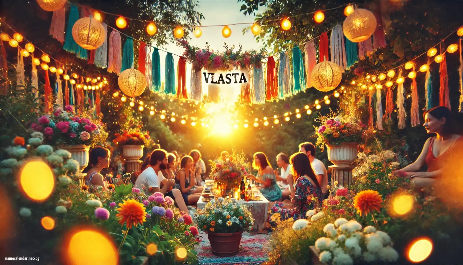 Празнуване на имен ден и име - Vlasta