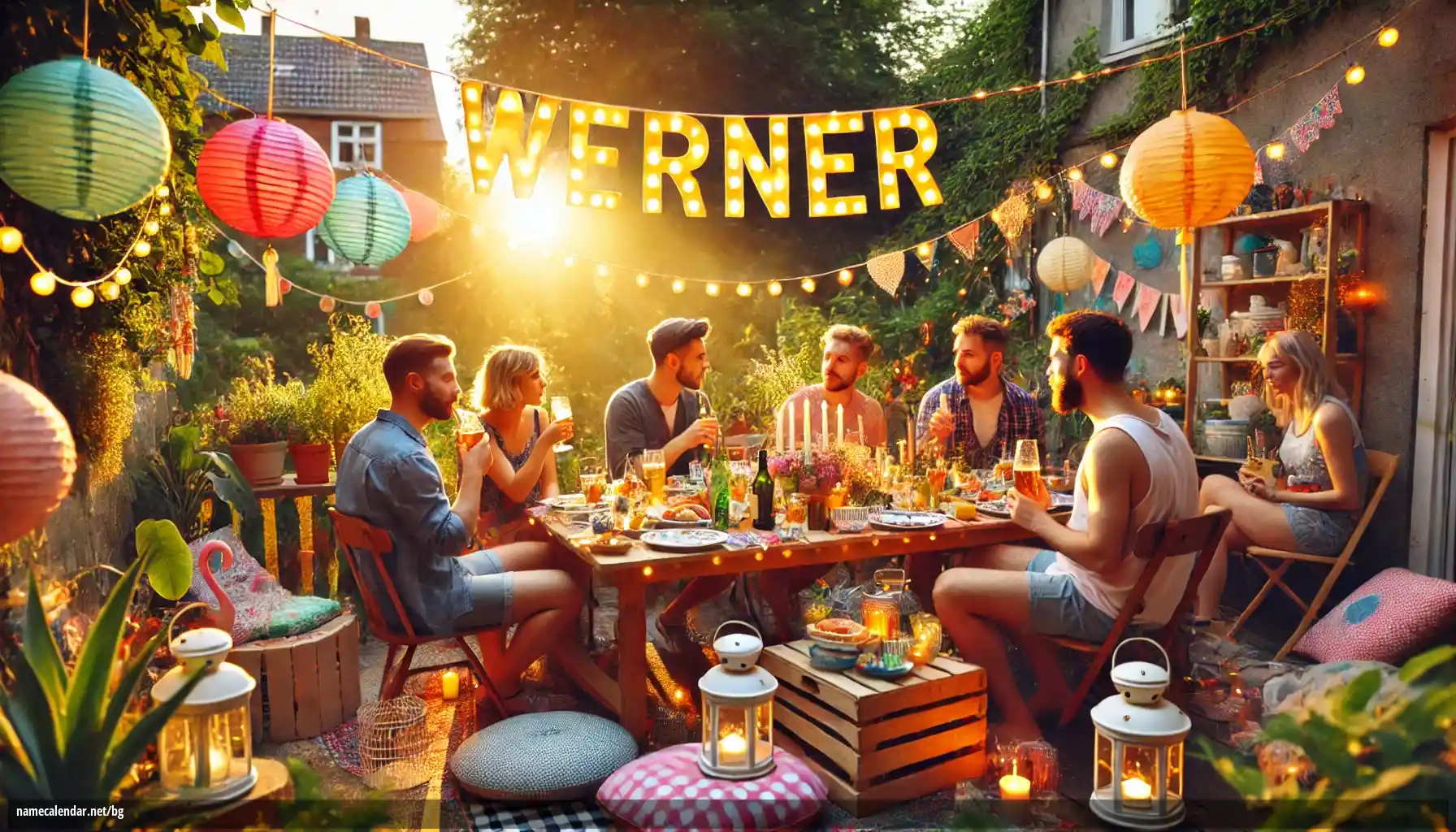 Празнуване на имен ден и име - Werner