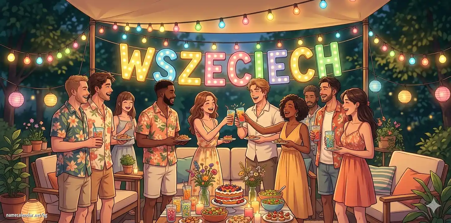 Празнуване на имен ден и име - Wszeciech