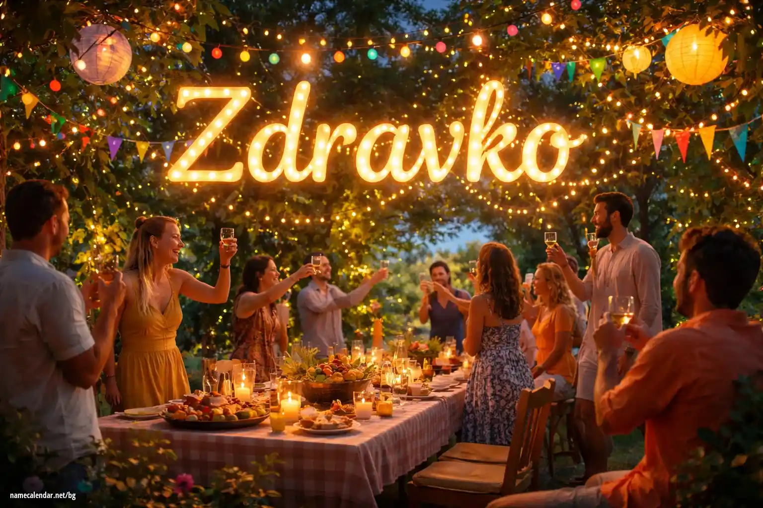 Празнуване на имен ден и име - Zdravko
