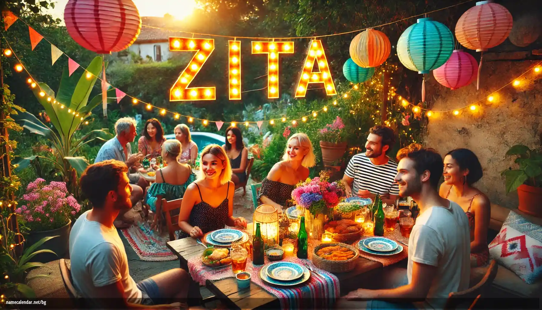 Празнуване на имен ден и име - Zita