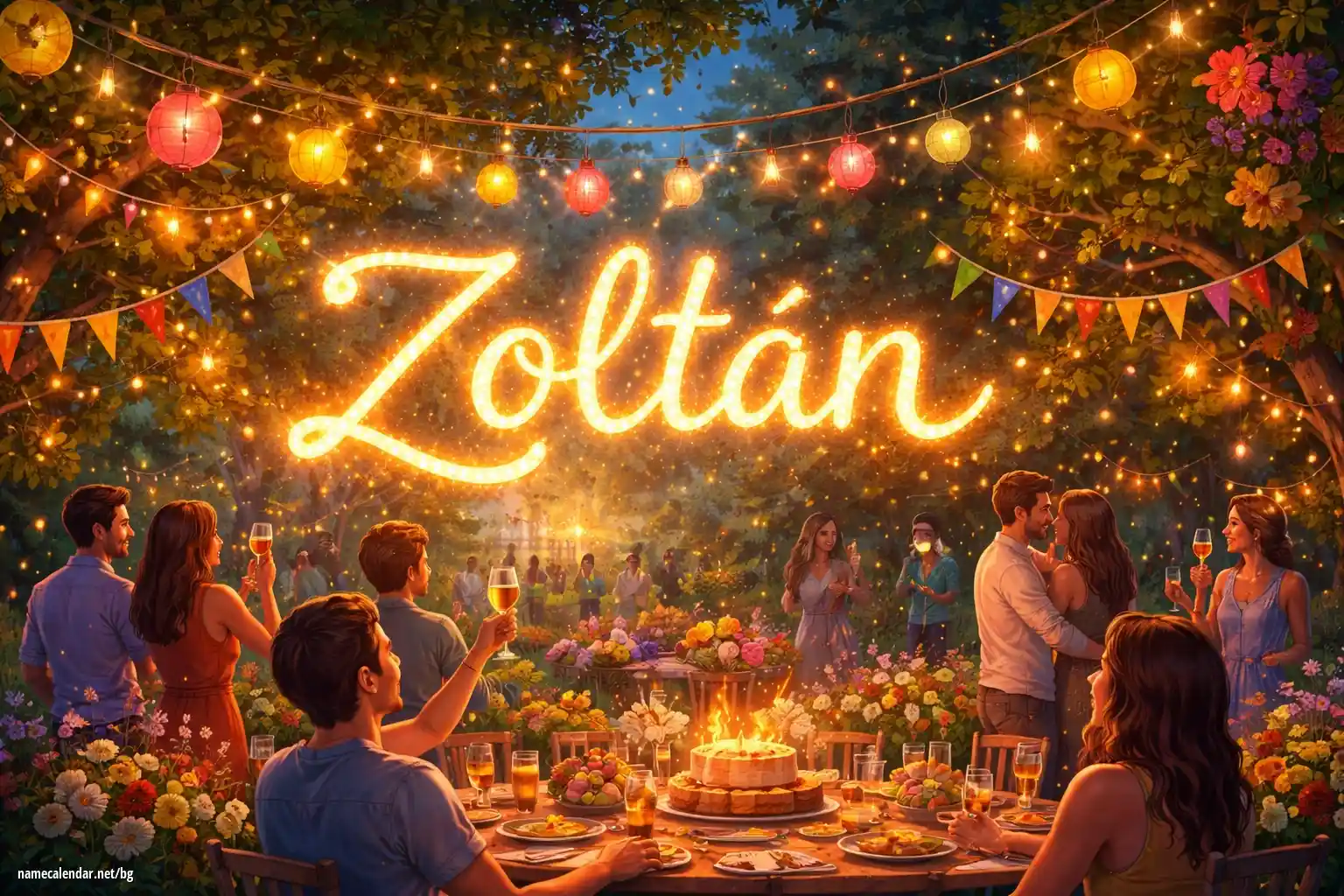 Празнуване на имен ден и име - Zoltán