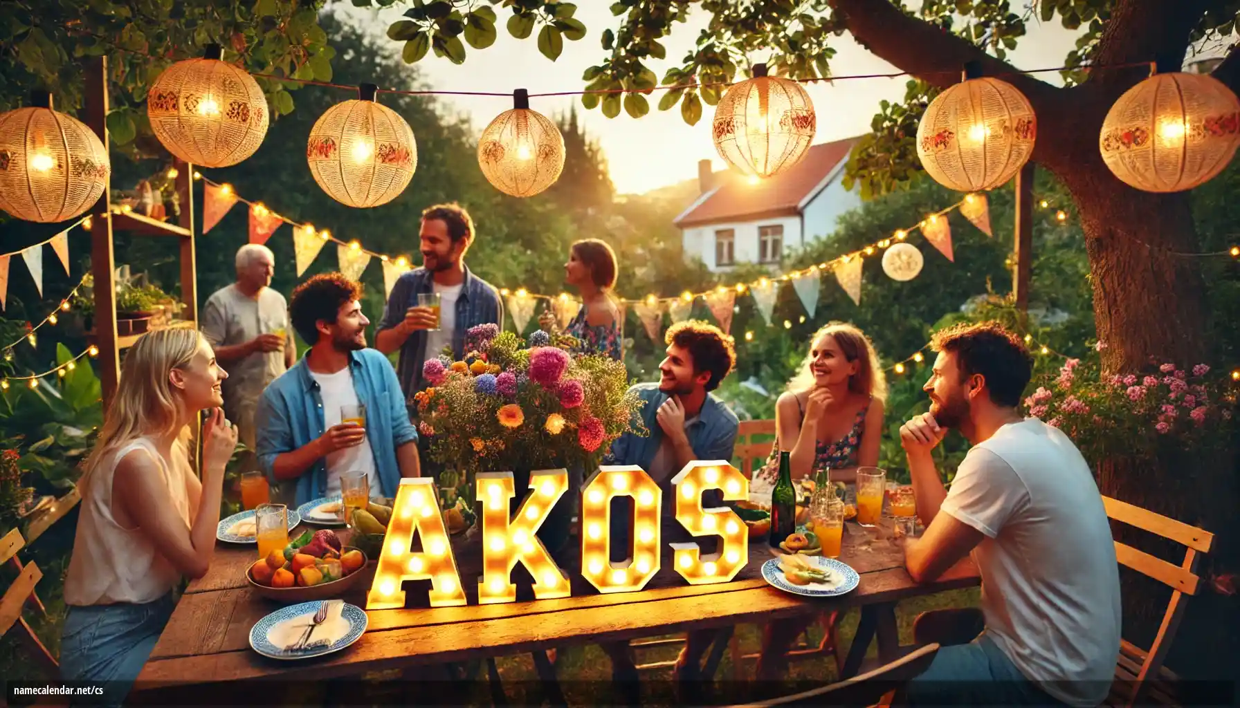 Oslava jmenin a jmenin - Ákos