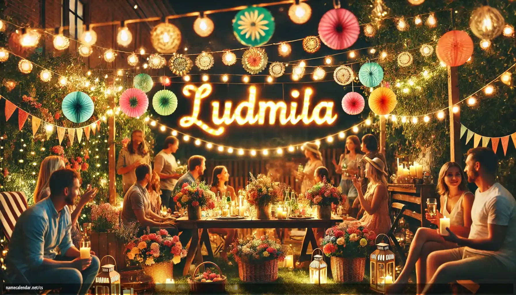 Oslava jmenin a jmenin - Ľudmila