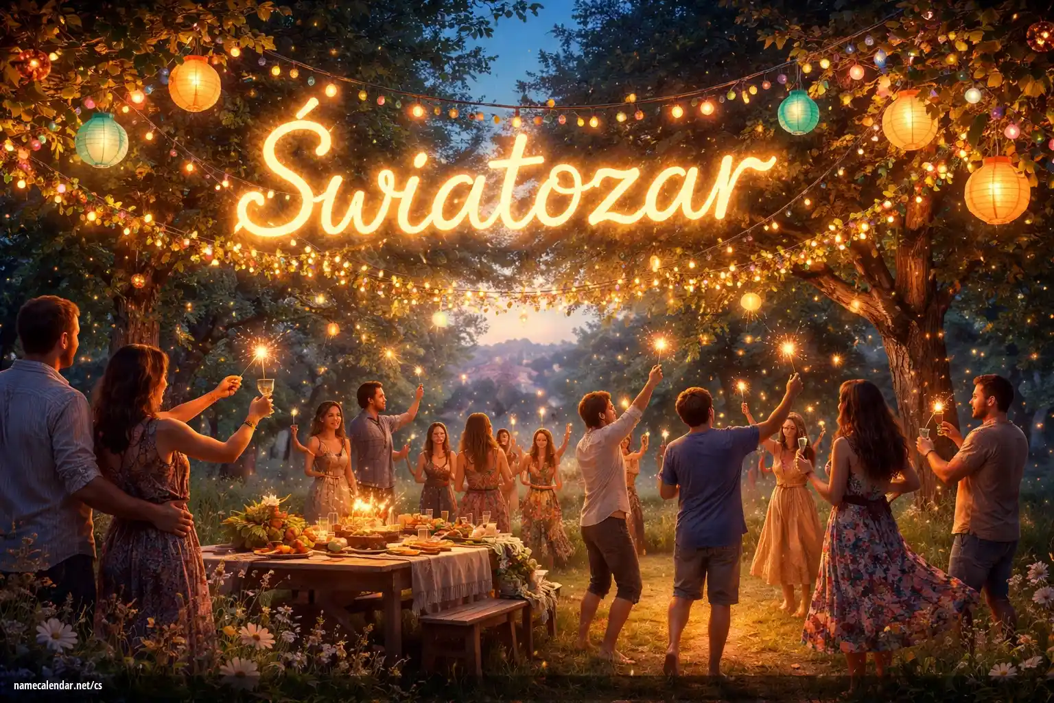 Oslava jmenin a jmenin - Światozar