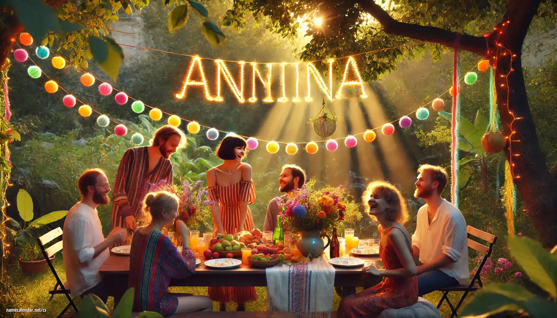 Oslava jmenin a jmenin - Anniina