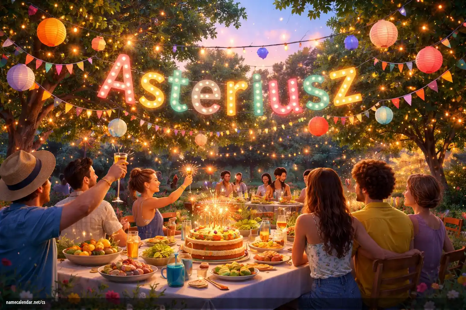 Oslava jmenin a jmenin - Asteriusz