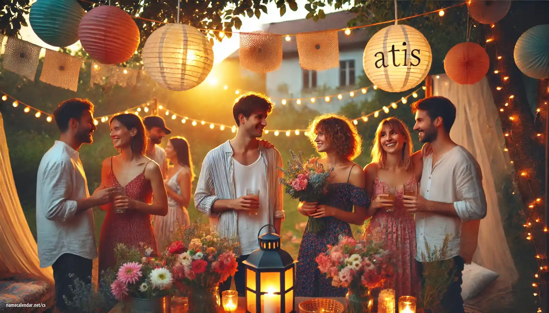 Oslava jmenin a jmenin - Atis