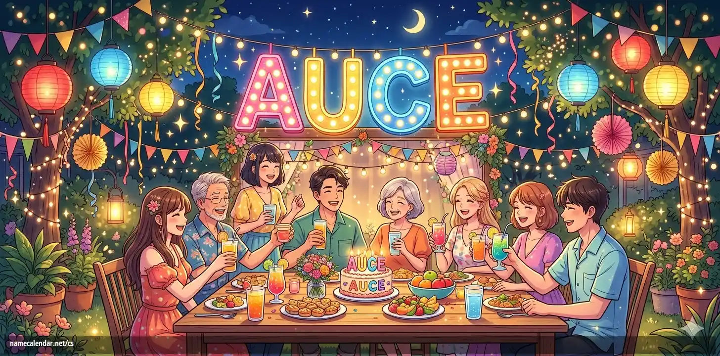 Oslava jmenin a jmenin - Auce