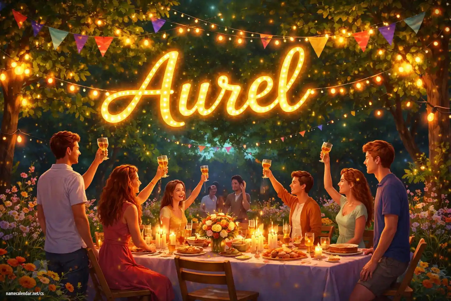 Oslava jmenin a jmenin - Aurél